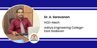 Aditya Engineering College, HOD-Mech: Dr. A. Saravanan Interview